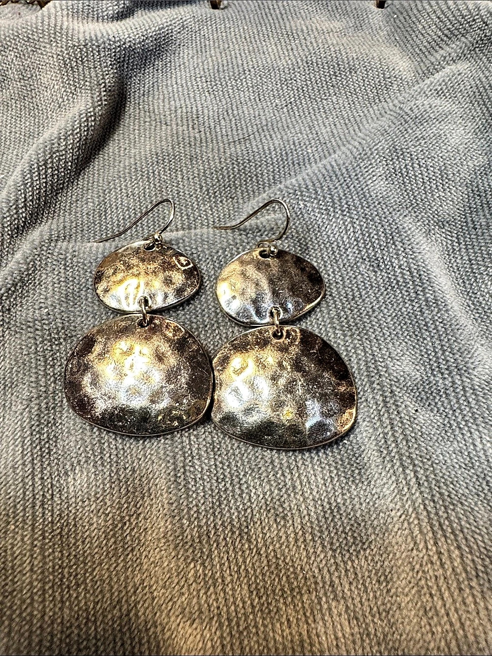 Gold Geometric Drop Earrings